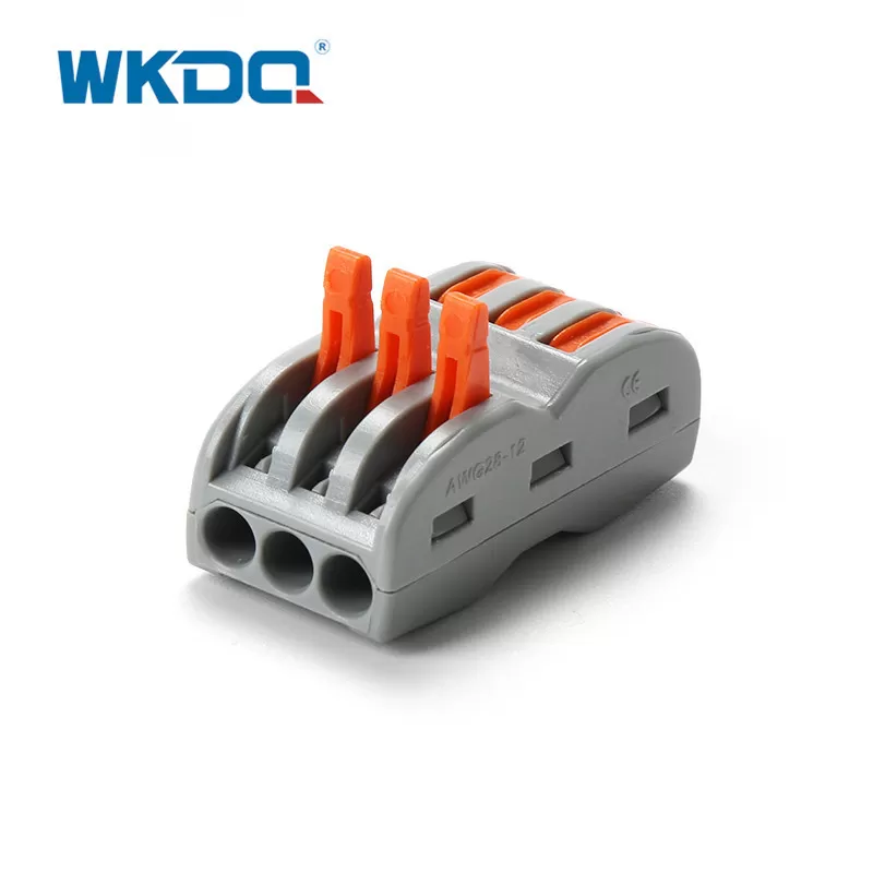 Υποδοχές 3 ακίδων Push In Wire Connectors