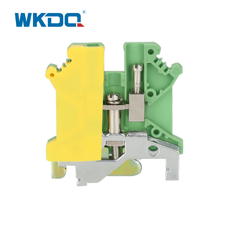 Μπλοκ ακροδεκτών καλωδίων γείωσης ράγας 800V 41A με βίδα