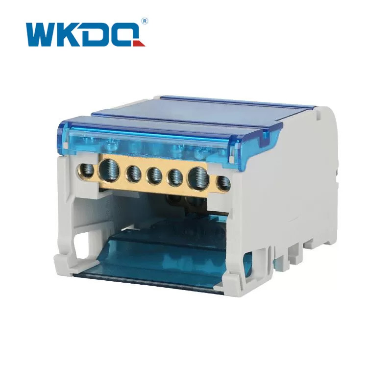 Compact 4 Pole Power Distribution Block Box UK 407 Προσαρμοσμένο λογότυπο διαθέσιμο