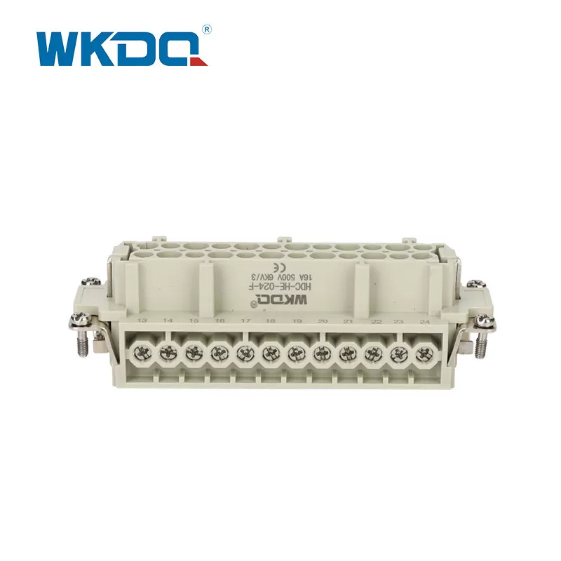 IEC 61984 500V αρσενικό θηλυκό βαρέως τύπου βύσμα 1,0 mm²