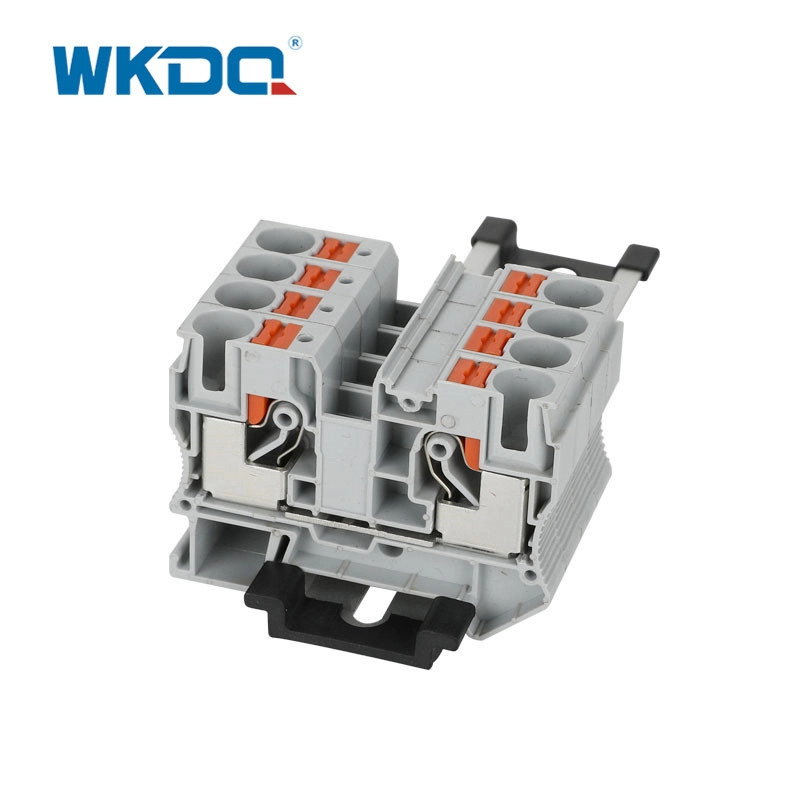 Μπλοκ ακροδεκτών JPT 10 Push In Connecting Din Rail Mounted 10 mm