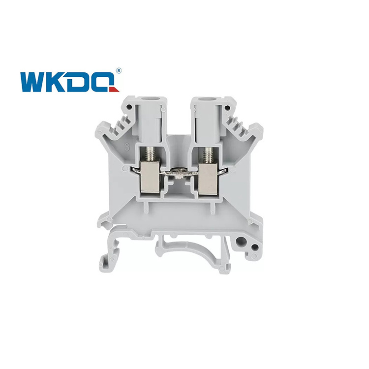 JUK 3N Electrical Connector Blocks Βιδωτός σφιγκτήρας Επινικελωμένος ορειχάλκινος αγωγός