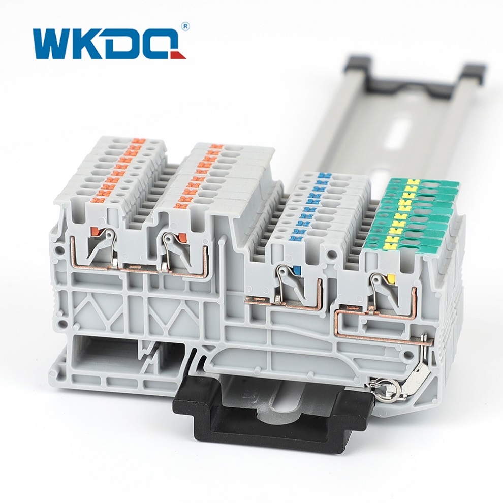 Ενεργοποίηση αισθητήρα μπλοκ ακροδεκτών γείωσης PTIO1.5/S/3 PE Push In Connection