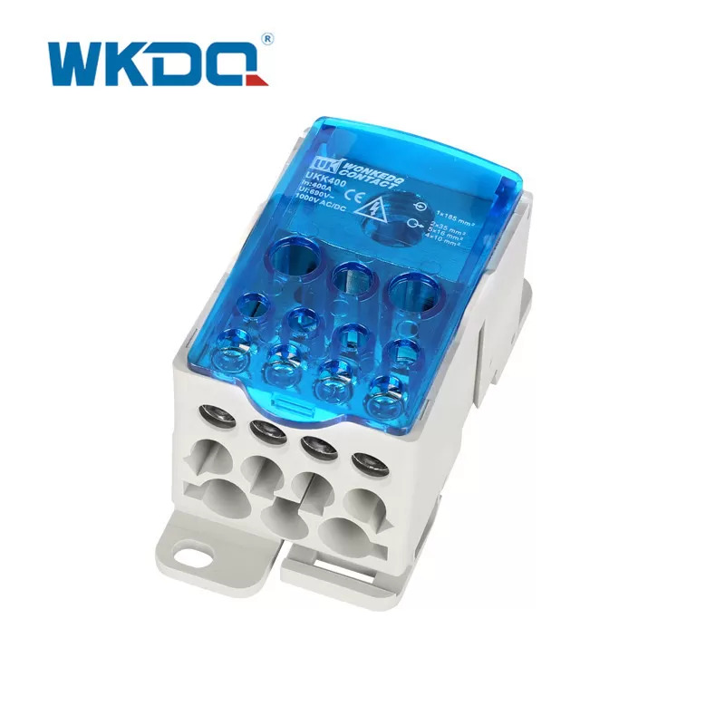 Μονόπολο UKK 400A Power Distribution Terminal Box Πρότυπα EC και RoHS