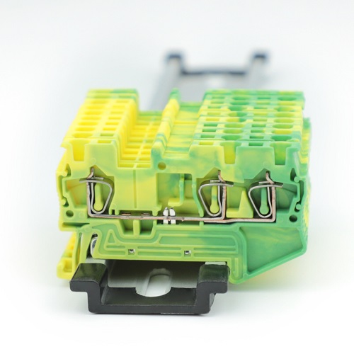 ST1.5-TW-PE 1,5mm2 Spring Cageless PE Earth Terminal Block