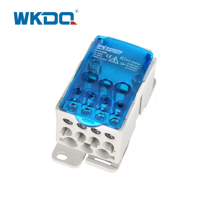 UKK Din Rail Power Distribution Block Box UKK 500A 54mm Τρύπα εγκατάστασης