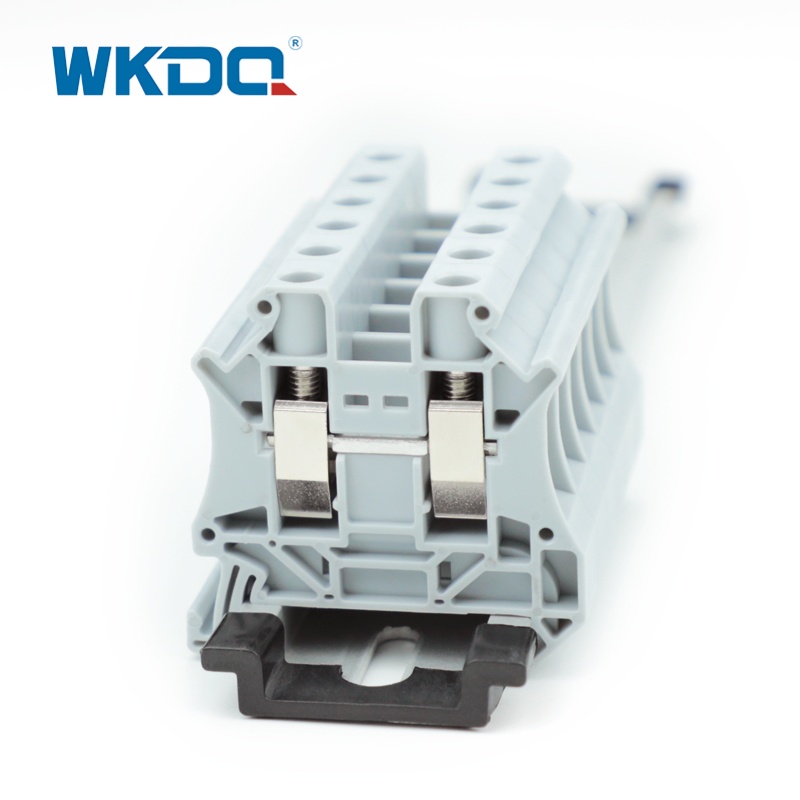 UT10 10mm2 Series Feed μέσω μπλοκ ακροδέκτη βιδών