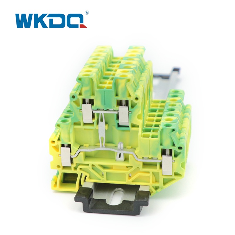 UTTB4-PE 4mm2 UT Series Multi Level Screw Terminal Block Terminal